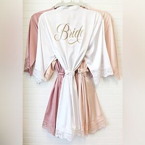 Navy Bridesmaid Robe